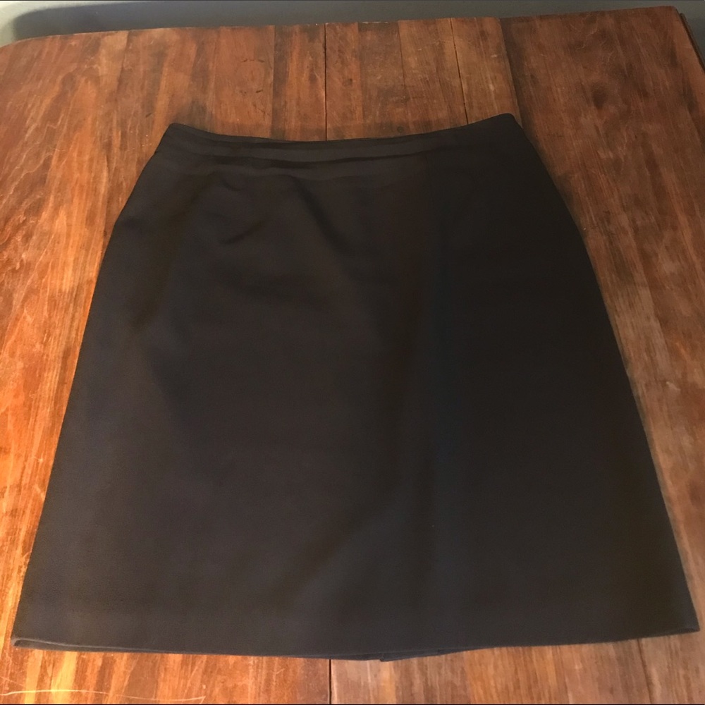 Classic Black Pencil Skirt